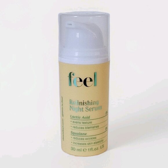 FEEL BEAUTY BUNDLE Probiotic Moisturizer + Refinishing Night Serum NEW - Picture 3 of 3